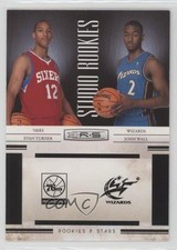 2010 Panini Rookies & Stars Studio Combo Black 63/99 Evan Turner John Wall b2g