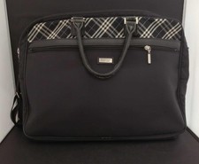 BURBERRY Business Bag Briefcase 41cm Brown Wo...