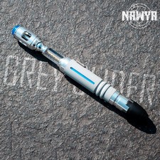 NAWYA Doctor Who 10th Metal Sonic Screwdriver Replica LED Hand Lamp Retractable