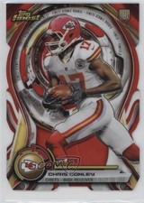 2015 Topps Finest Atomic Rookie Die-Cuts Red Refractor 19/99 Chris Conley ic4