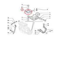 Support moteur Fiat PALIO