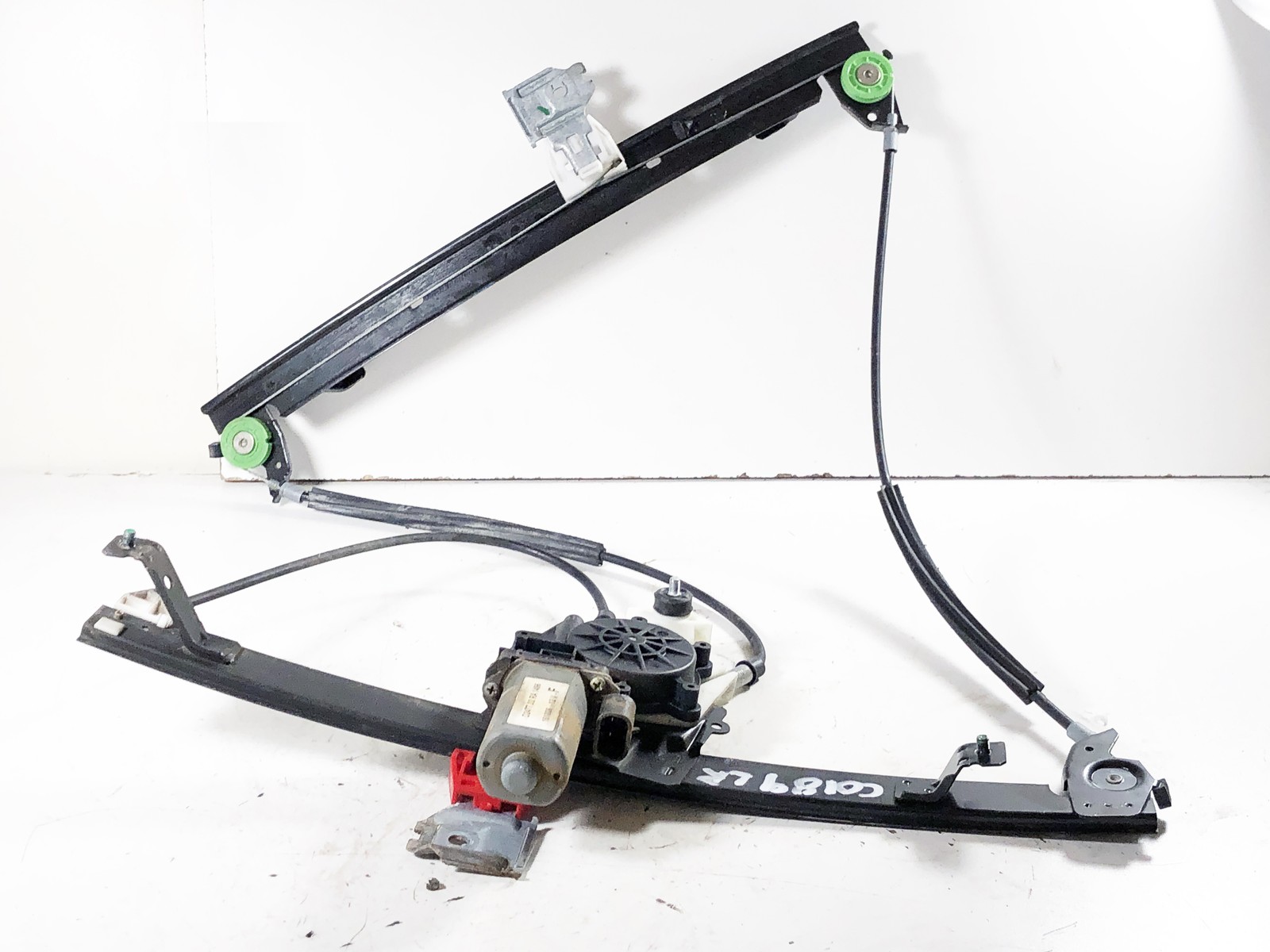 03-13 Maserati Quattroporte M139 Rear Left Driver Window Regulator & Motor 04 