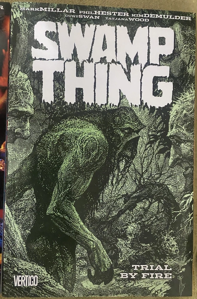 Swamp Thing by Mark Millar & Phil Hester Vol 1 2 3 complete tpb NM OOP Vertigo - Image 4 of 4