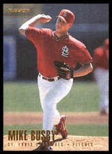 Mike Busby 1996 Fleer Update #U185 Cardinals MLB READ FREE SHIPPING AutographDen