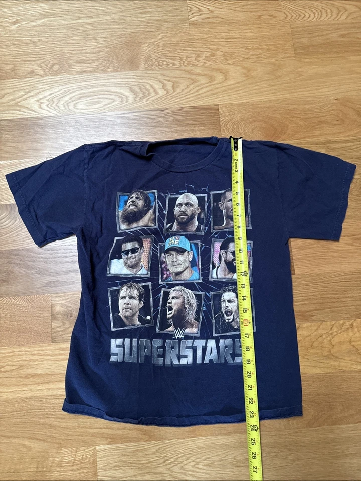 Camiseta mediana WWE Superstars para hombre con John Cena y otros Foto 3 de 4