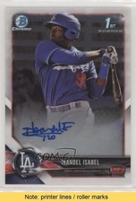 2018 Bowman Chrome Prospect Auto Ibandel Isabel #CPA-II Auto READ n1u