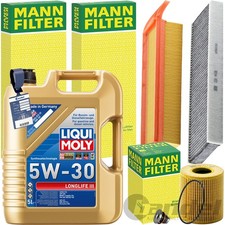 MANN INSPEKTIONSPAKET+LIQUI 5W-30 �L passend f�r MINI R56 R58 R60 ONE COOPER