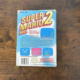 Super Mario Bros 2 Mario Madness (Nintendo,  NES) CIB, Tested