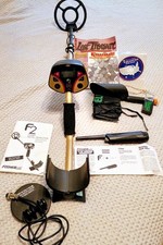 Fisher F2 Metal Detector 2 Coils 4" & 8" ~ F-Pointer Pinpointer Tested Works!
