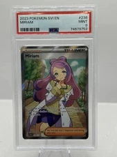 2023 Pokemon SVI EN 238/198 Miriam PSA 9