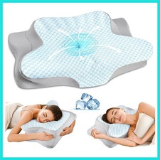 Cervical Pillow for Neck Pain Relief - Ergonomic Pillow for Sleeping Side Sle...