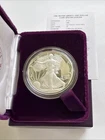 1986-S American Silver Eagle Proof with Box & COA 🇺🇸