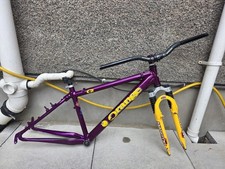 Orange Evo 2  Mountain Bike Frame Forks Stem Etc Retro Build 26" Wheel 