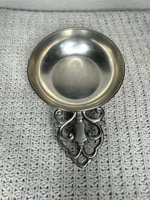 KMD Royal Holland Pewter Porringer Bowl Daalderop, Holland Vintage