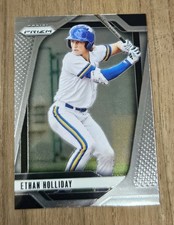 🔥🏈2025 Prizm Ethan Holliday #82 Base RC Colorado Rockies Prospect🔥🏟