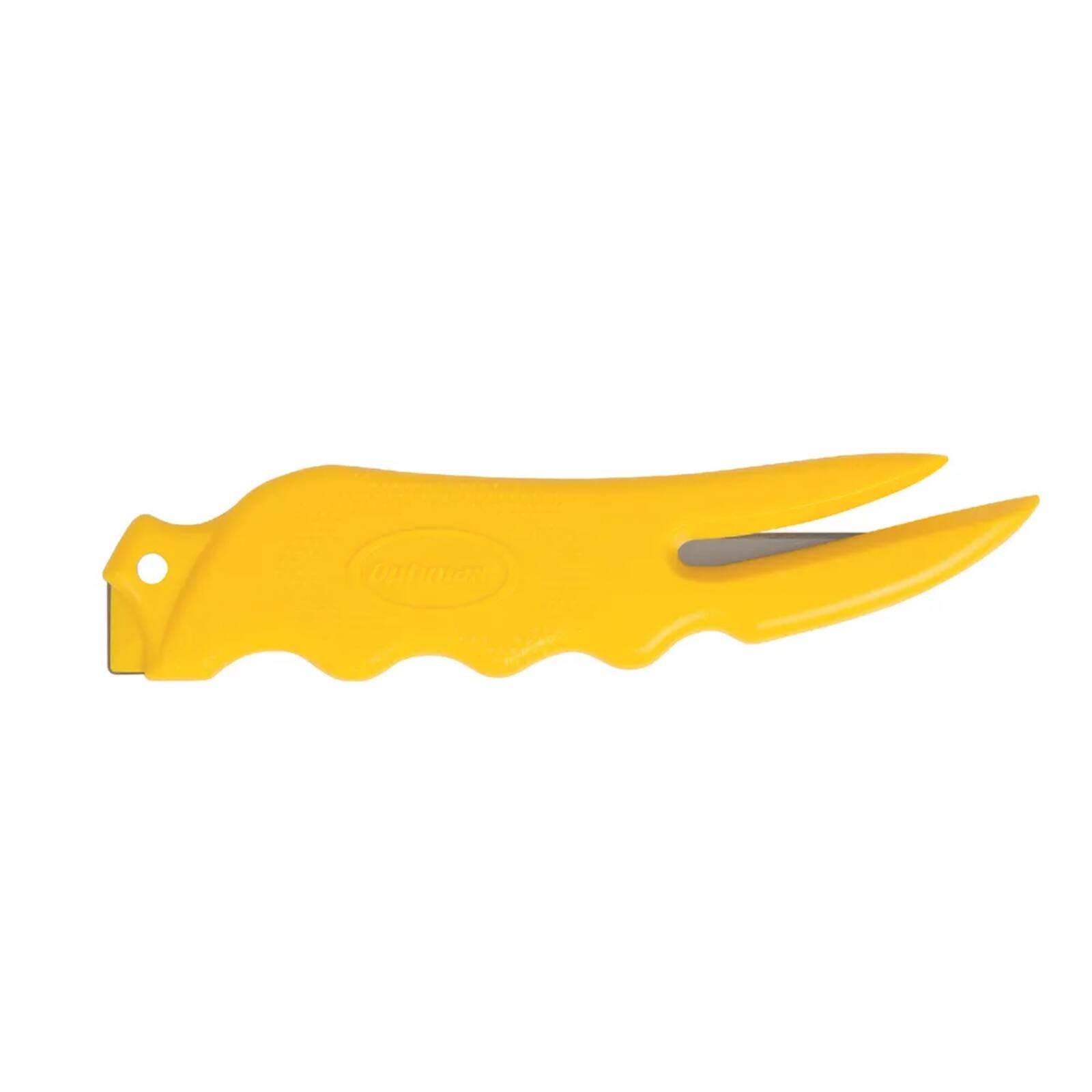 YELLOW CRUZE SAFETY CUTTER / BOX CUTTER / SAFETY BLADE / FOR MAIL ROOMS [45598]
