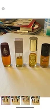 Lot of 4 Vintage Perfumes / Colognes – Mixed Brands and Sizes 70-90s era