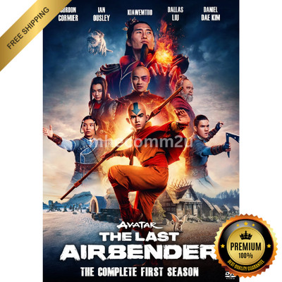 Avatar: The Last Airbender TV Series Season 1 2024 DVD Eng All Region Free Ship