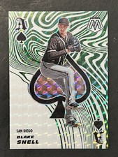 2021 Panini Mosaic Aces Blake Snell #ACE5 Green Mosaic Prizm