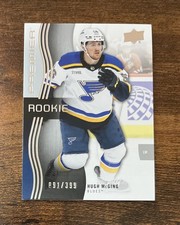 2023-24 Upper Deck Premier #126 Hugh McGing Rookie /399 St. Louis Blues