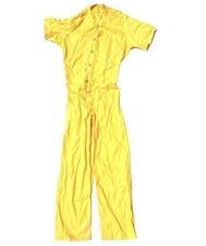 New Department Corrections Prison Jail Inmate Uniform Jumpsuit Yellow Medium M