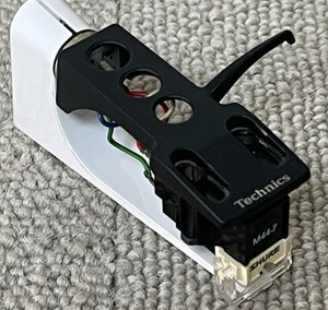 SHURE M44-7 with Genuine Stylus/Needle and Technics Headshell Tested & Working