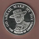 GO AHEAD, MAKE MY DAY .999 SILVER ROUND