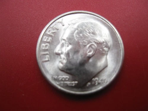 1949 S Roosevelt Silver Dime Gem+ BU! "Tough Key Date"!!