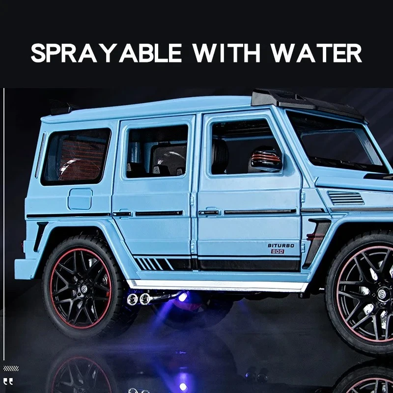 1:18 Mercedes-Benz G800 Diecast Model SUV – Luxury Off-Road Collectible, Detaile - Image 3 of 4