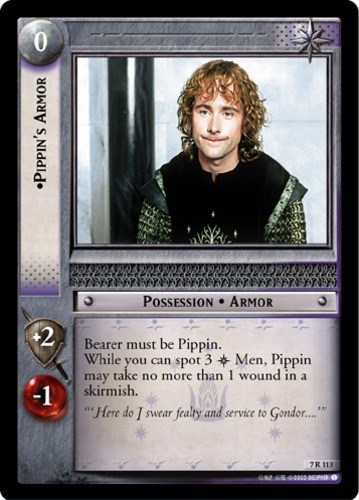 Pippin's Armor - Foil Lightly Played LOTR: The Return of the King (Foil)