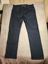Wrangler Cowboy Cut Jeans  Blue Medium Wash Slim Denim 936PWD  Men's 36x34