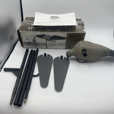 Lucky Duck Lucky Dove HD, Ultra Realistic Decoy Dove with Spinning Wings TESTED