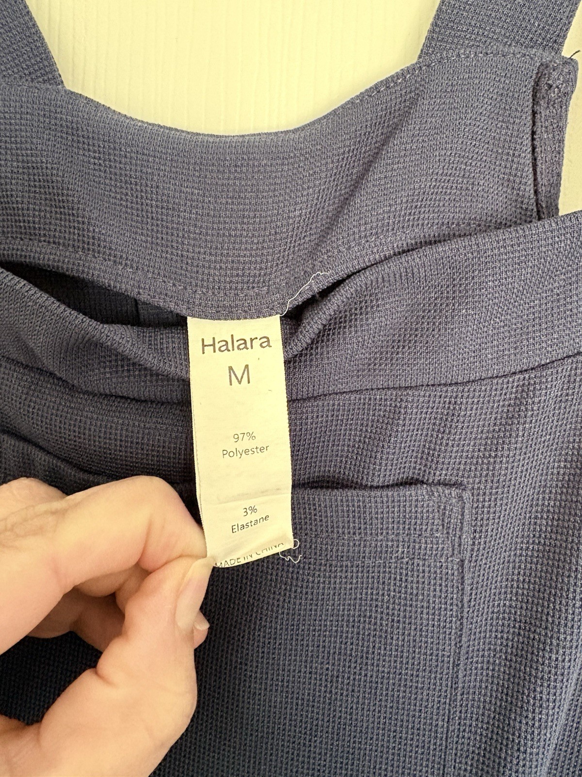 Halara NWT Dark Blue Adjustable Multiple Pockets … - image 3