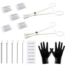 Piercing Kit 35PCS Professional Piercing Kit Includeds 25PCS Mixed 12G 14G 16...