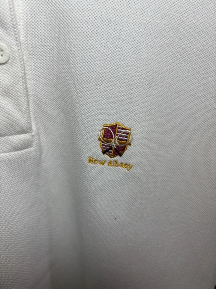 De colección Nuevo Albany Country Club Tenis Blanco Foto 4 de 4