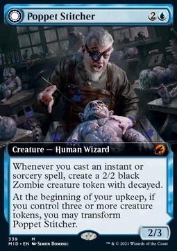 Magic/MTG Puppenflicker // Puppenfabrik XMID-339 Mythic Deutsch Excellent Foil