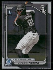 2024 Bowman Chrome #BCP-218 Jurdrick Profar Prospects
