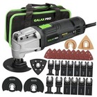 2.4Amp 6 Variable Speed Oscillating Multi-Tool Kit with Quick oscillating tool