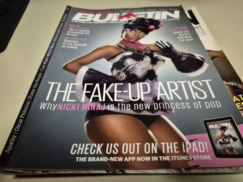The Red Bulletin magazine Nicki Minaj Red Hot Chili Peppers Cole Whitt 
