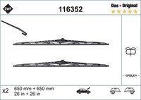 SWF 116352 Wischblatt FüR CitroËN Passend FüR Fiat Lancia Peugeot