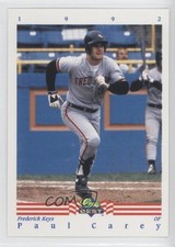 1992 Classic Best Minor League Paul Carey #392 0b5