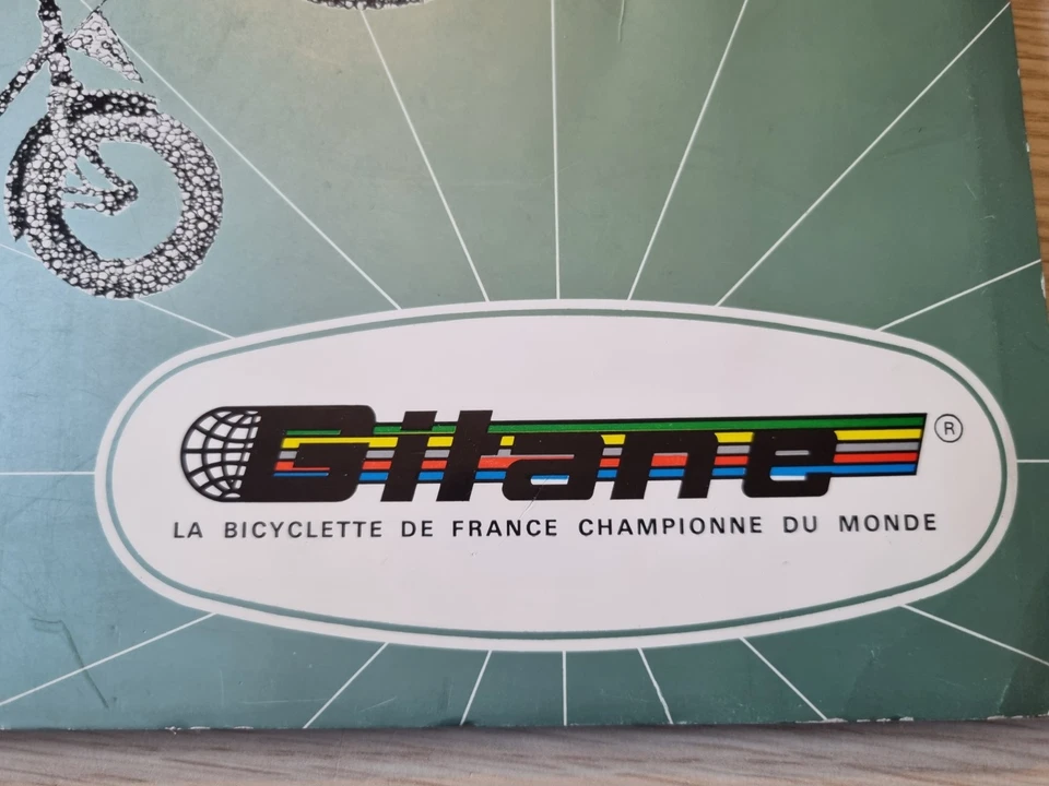 catalogue publicitaire original GITANE Gamme 1971 moto champion super super cors - Photo 2/4
