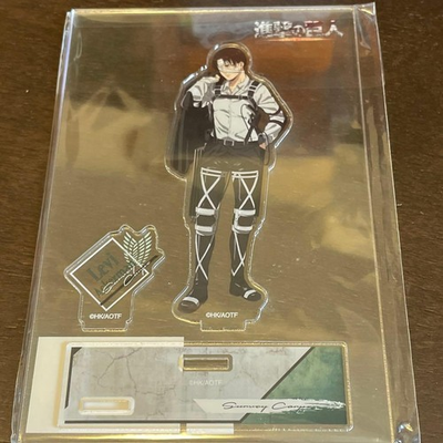 #ad Attack on Titan parts BIG acrylic stand Levi $67.11