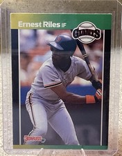 1989 Donruss Ernest Riles DP, VAR # 625b