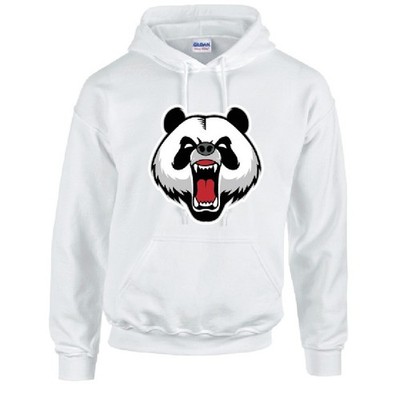 Angry Panda Unisex Cotton Hoodie Available In Black Grey and White HD02