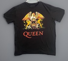 Queen Official Crest T Shirt XL Band Tee Vintage Style 100 Cotton