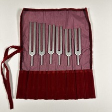 Biosonic Solar Harmonic Spectrum Tuning Fork Set Incomplete w/ Case