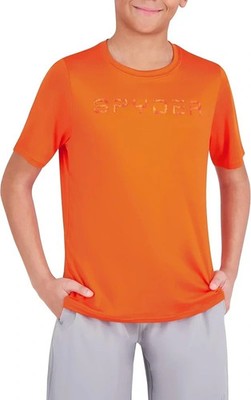 New with Tags Boys Spyder Short Sleeve Shirt Rash Guard Size 7-8