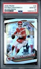 2025 Panini Prizm Patrick Mahomes II Silver Prizm PSA 10