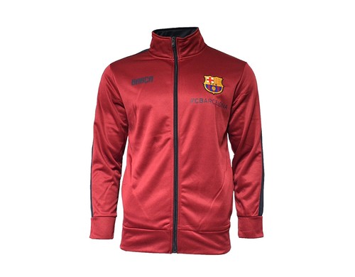 Nike FC Barcelona Training Zip Up Jacket Orange 478157-815 Men's
